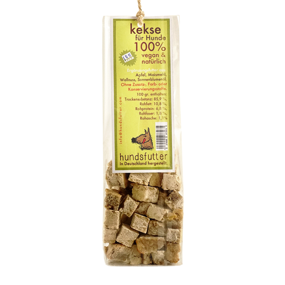 Bocados crujientes de manzana y nuez, 100g