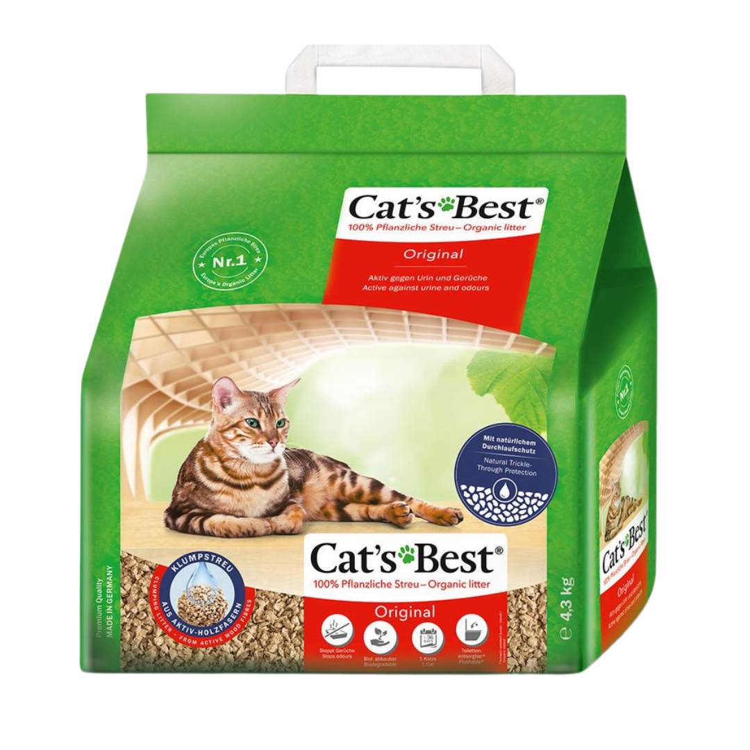 Arena gato Cat&#39;s Best natural ecológica