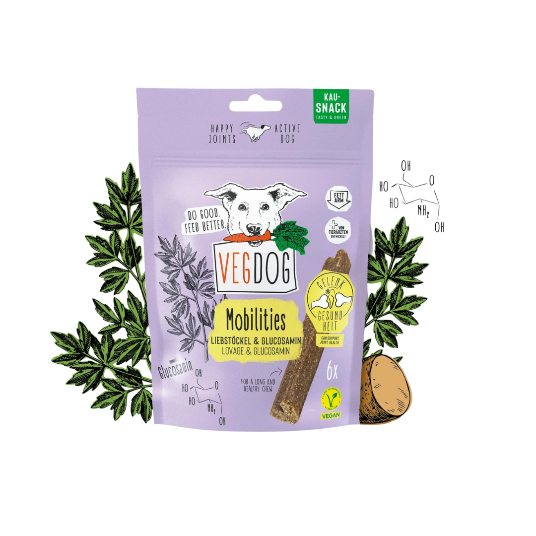 Vegdog snacks palitos articulaciones perro