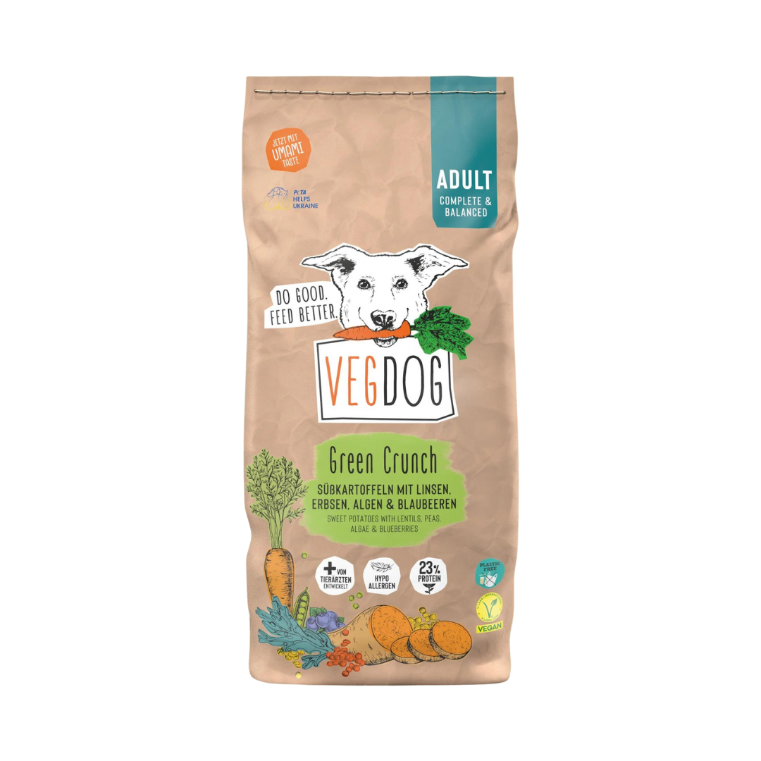 Vegdog Green Crunch pienso vegetal perro