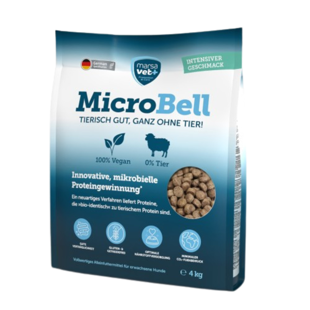 Pienso MicroBell con proteína microbiana para perro
