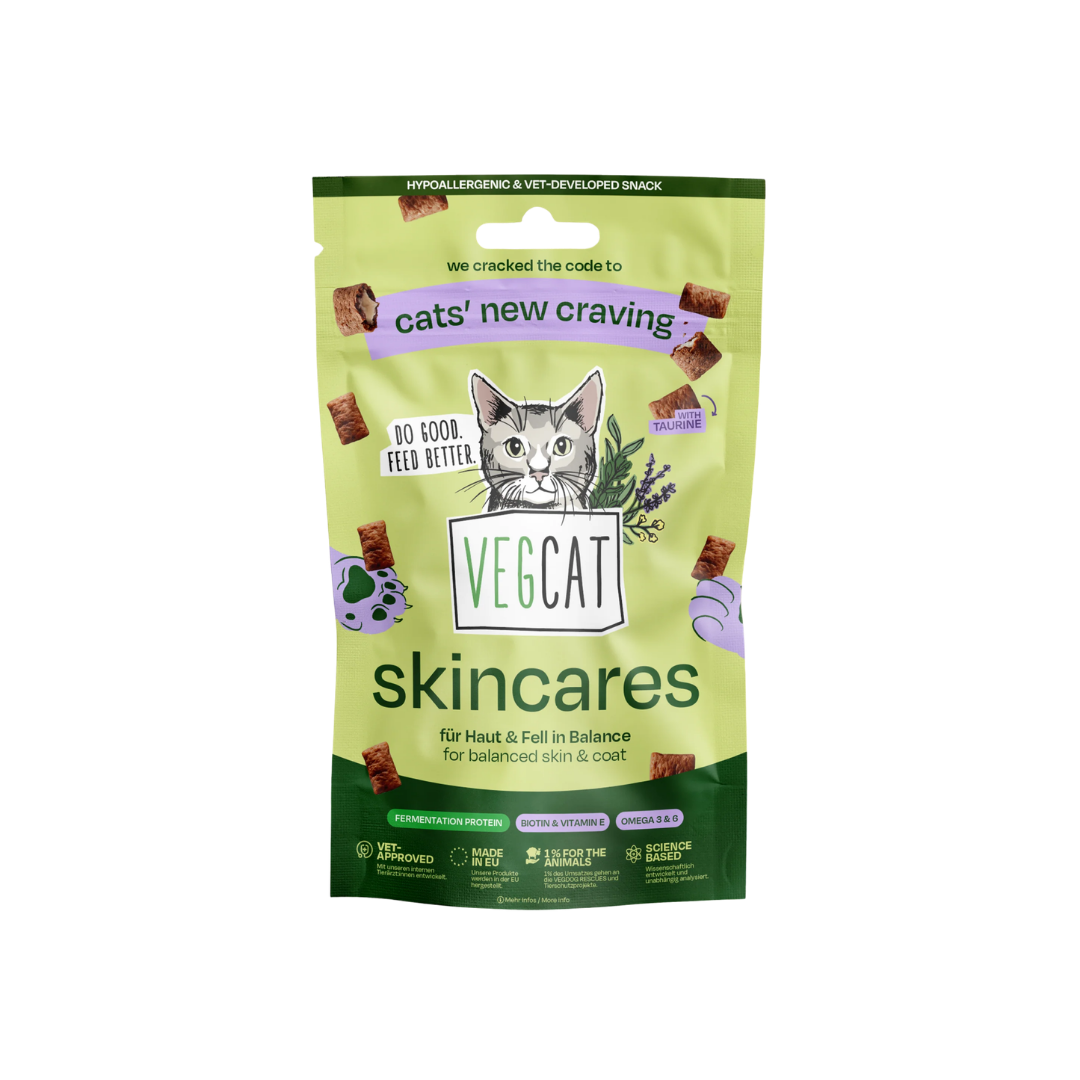Vegcat Skincares snack para gato, 60g
