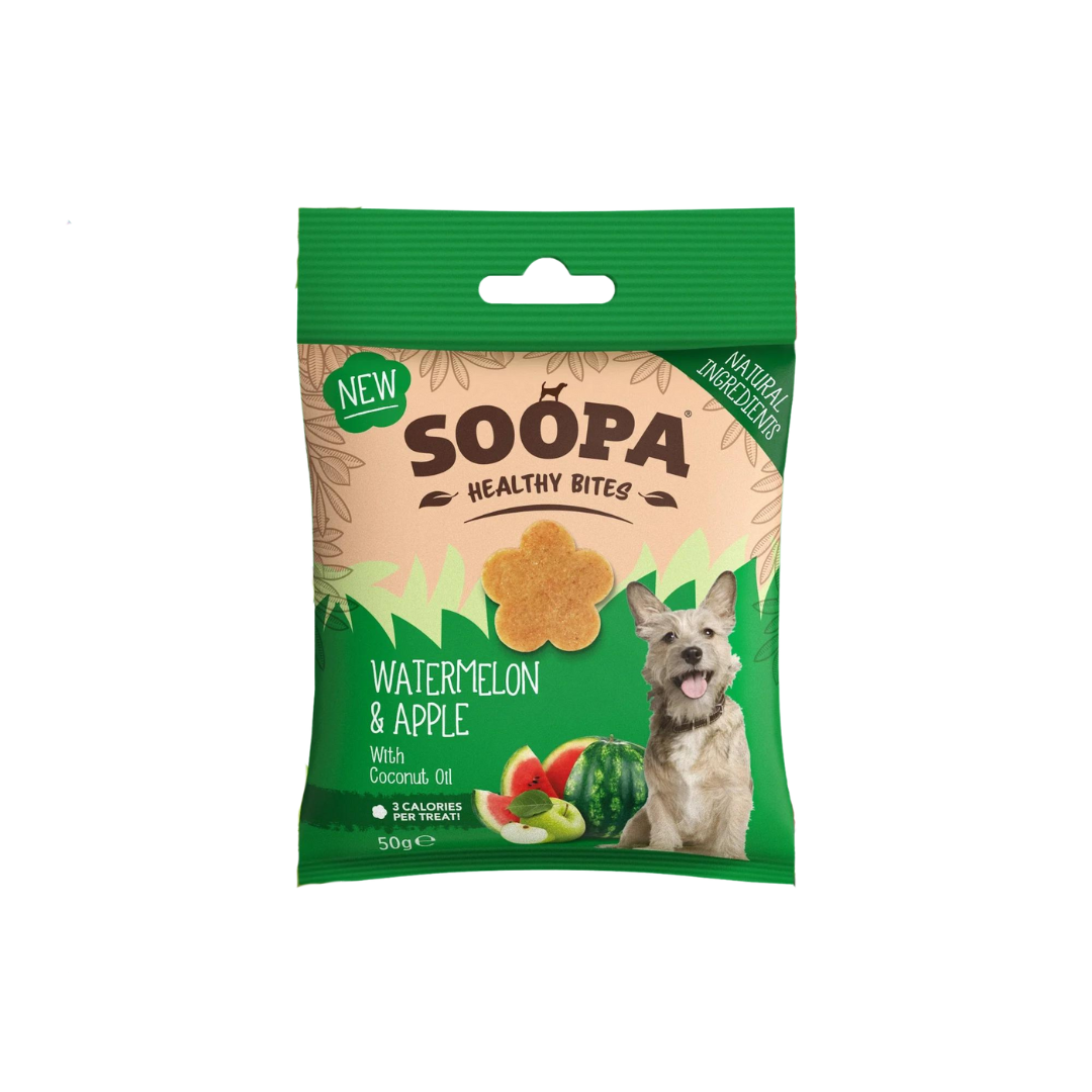 Soopa snacks bocados sandía perro