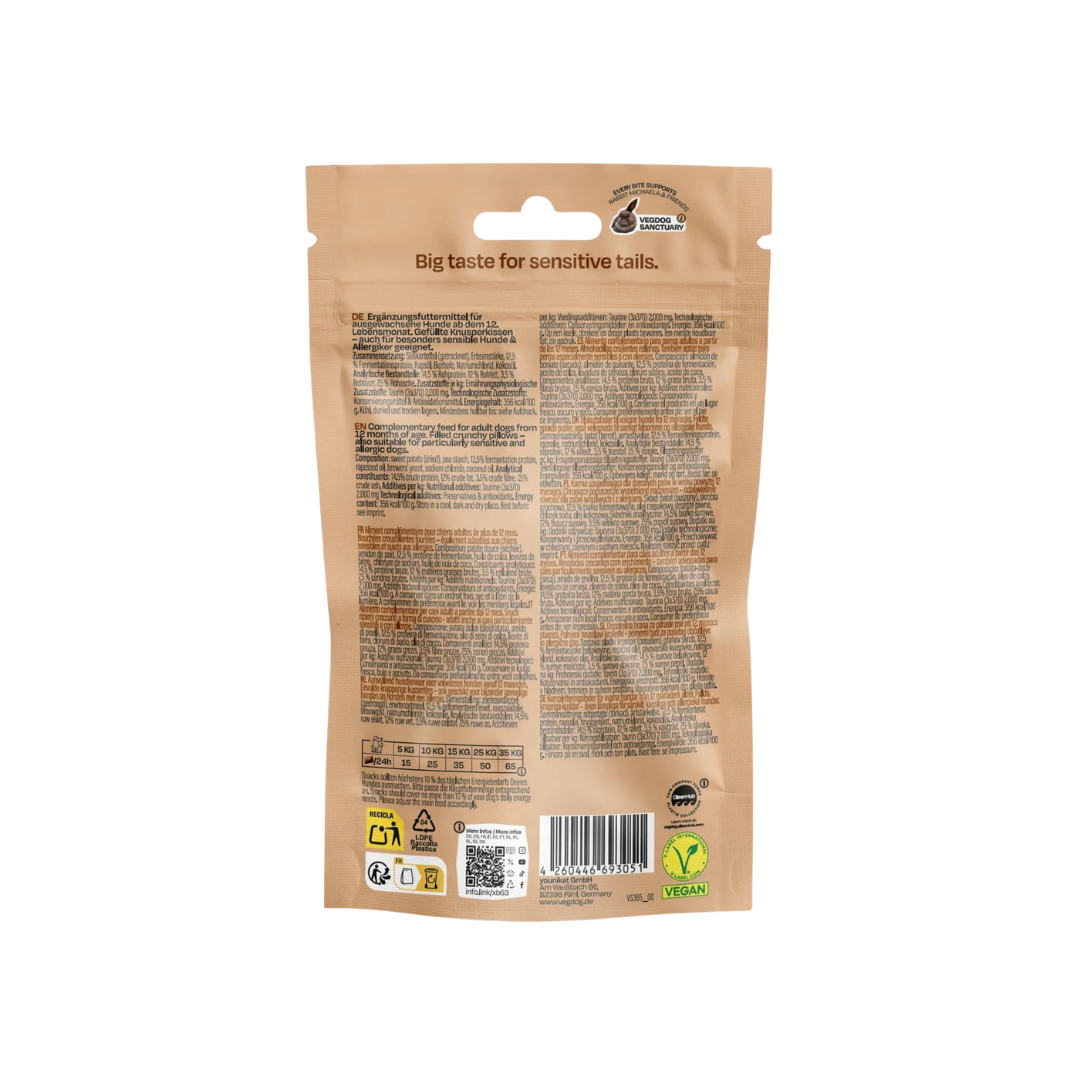 Bocados Mini Pures de Vegdog, 80g