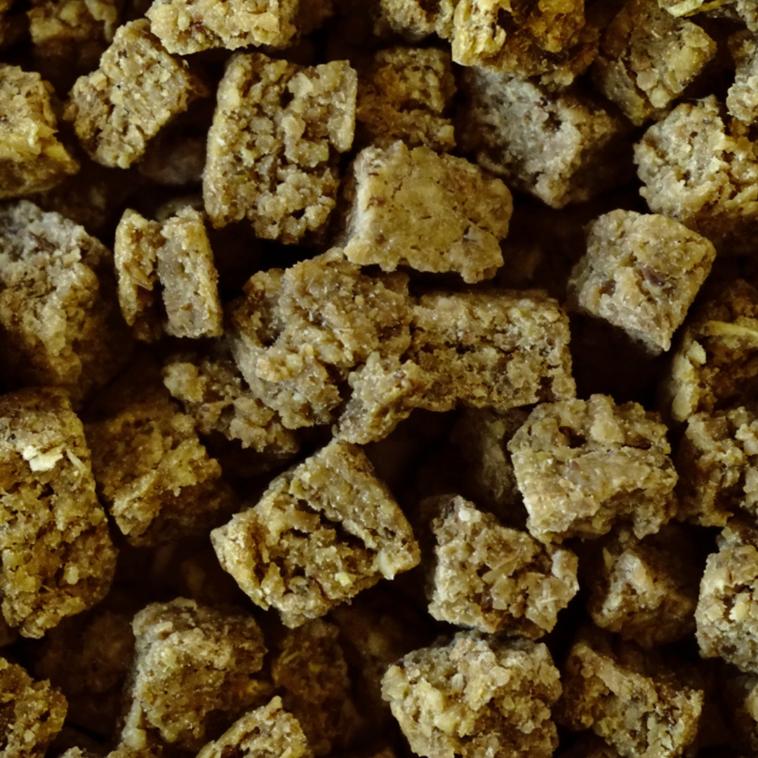 Hundsfutter snacks bocados brócoli perro detalle