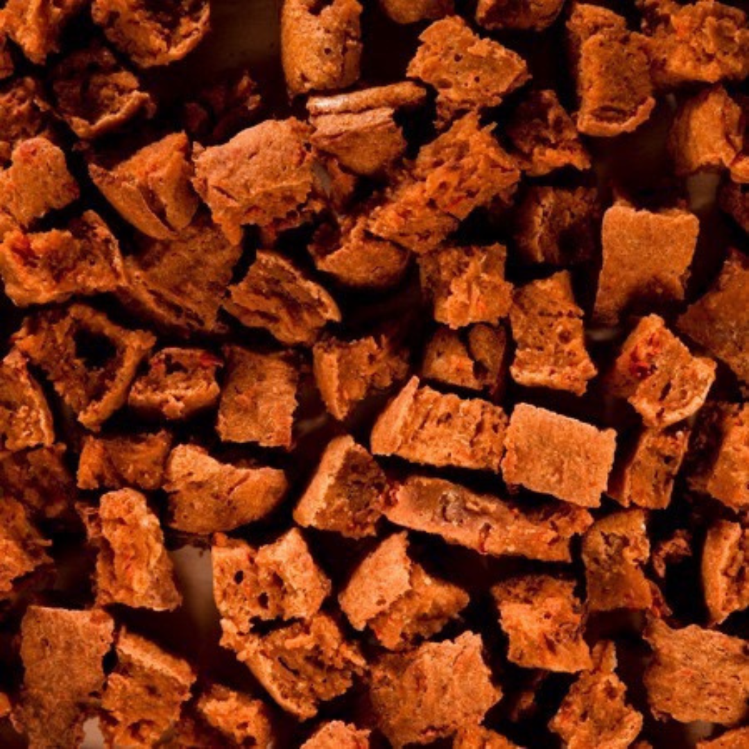 Hundsfutter tarro snacks blandos pimiento perro detalle