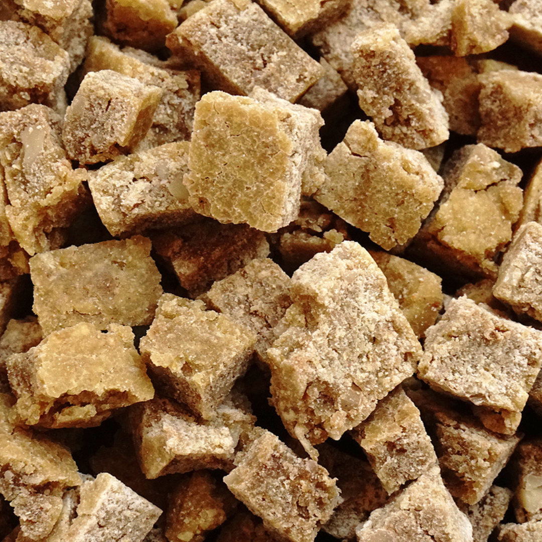 Bocados crujientes de manzana y nuez, 100g