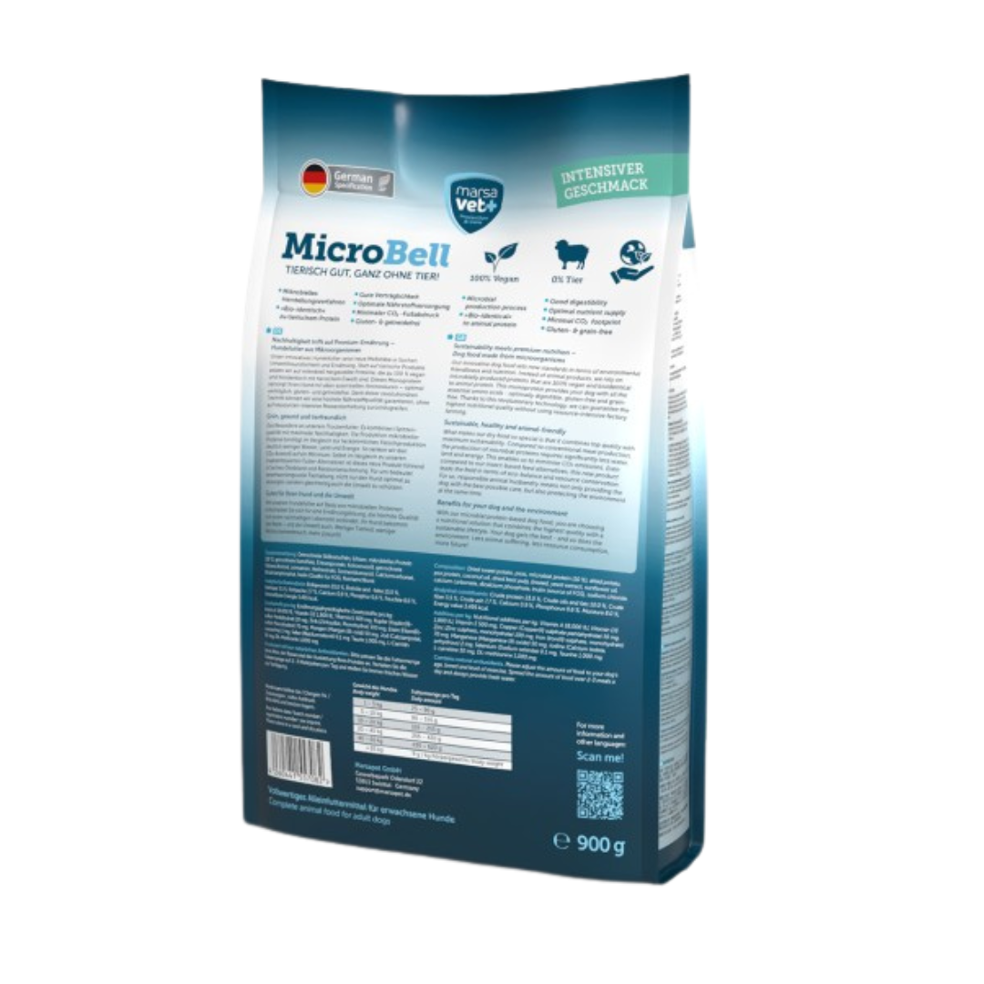 Pienso MicroBell con proteína microbiana para perro