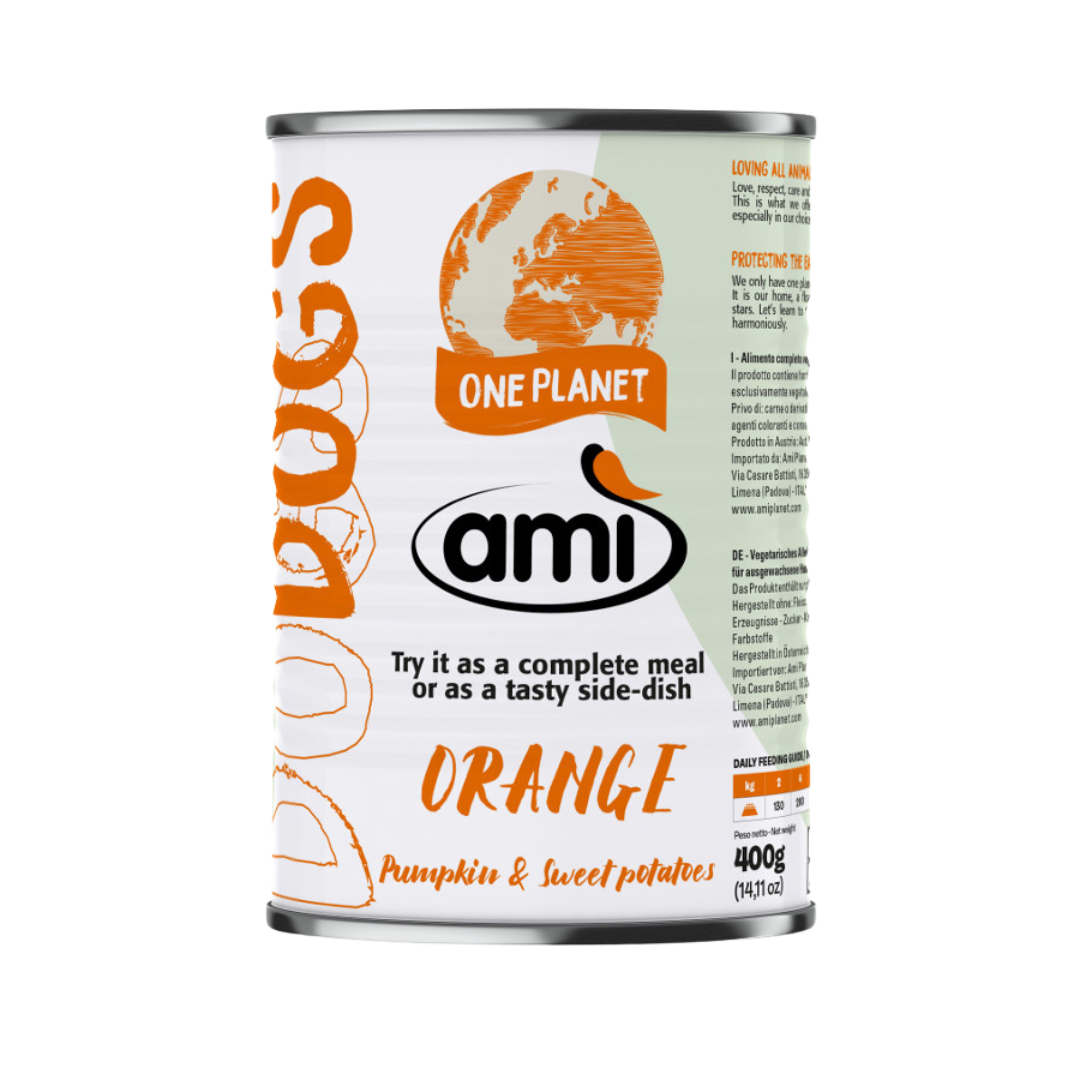 Ami V-Love perro naranja