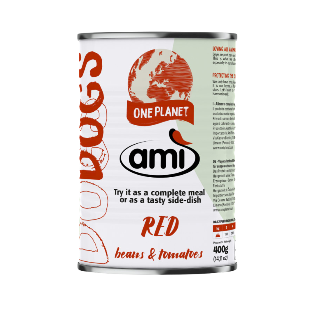 Ami V-Love comida húmeda roja perro