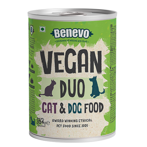 Benevo comida húmeda perro gato vegetal
