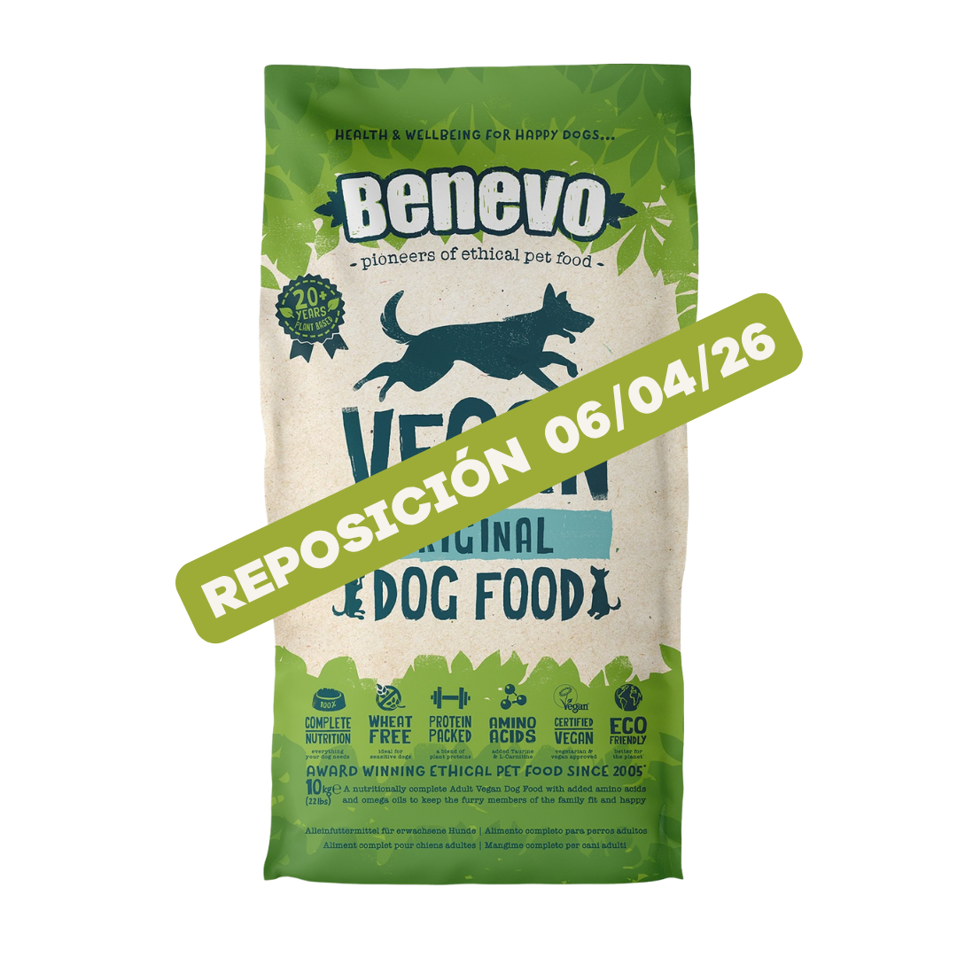 Pienso original Benevo, comida para perro