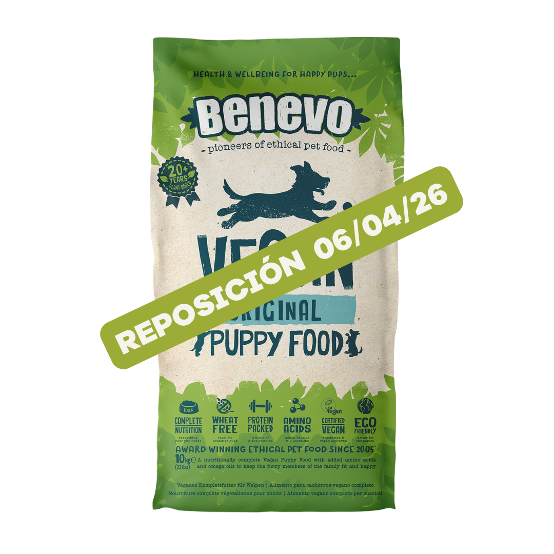 Pienso original Benevo Cachorros, comida para perro