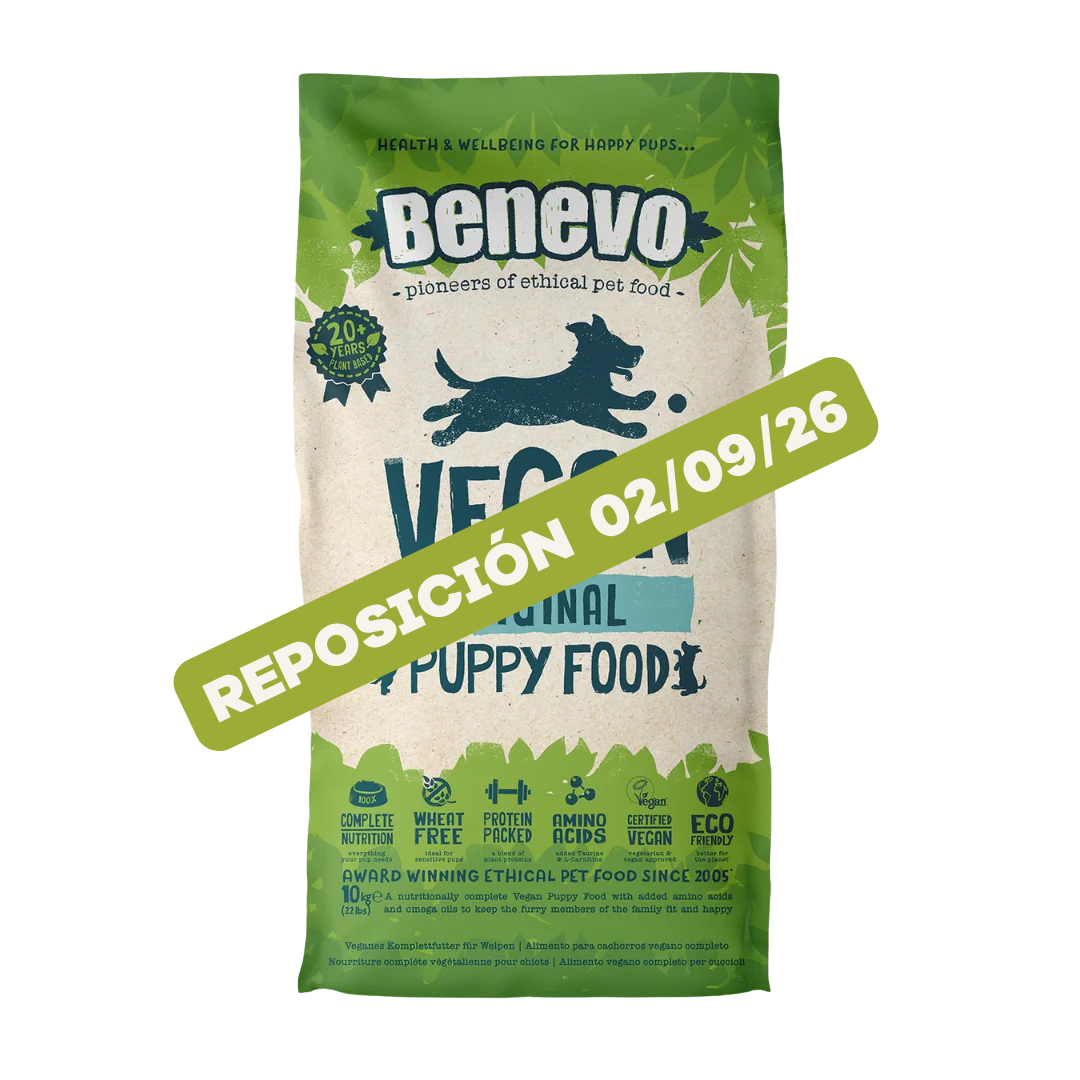 Pienso original Benevo Cachorros, comida para perro