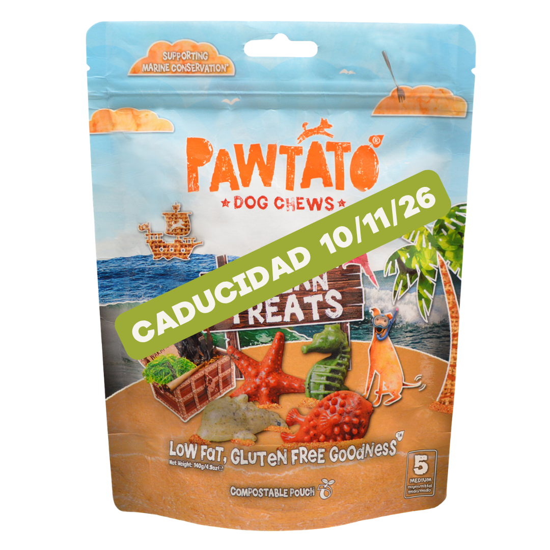Galletas marinas Pawtato medianas 140g