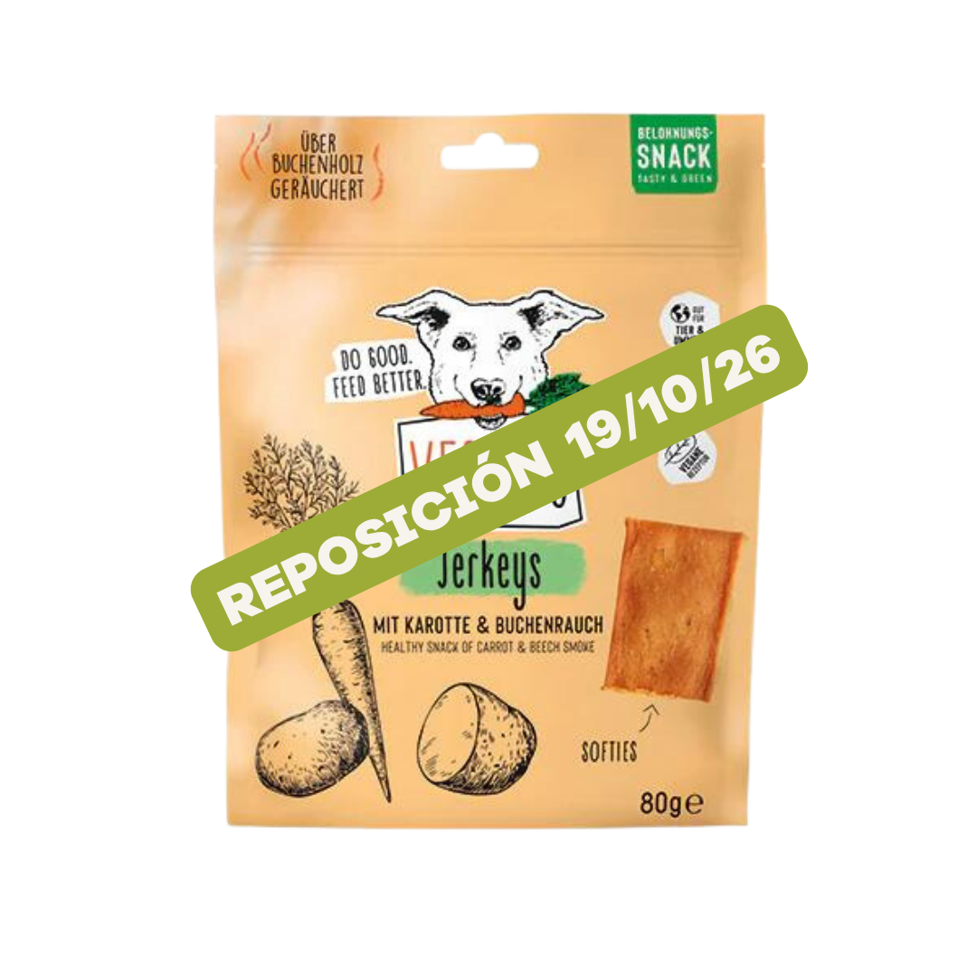 Galletas vegetales Jerkeys, 80gr