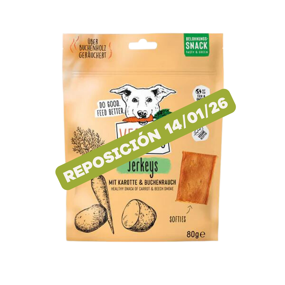 Galletas vegetales Jerkeys, 80gr