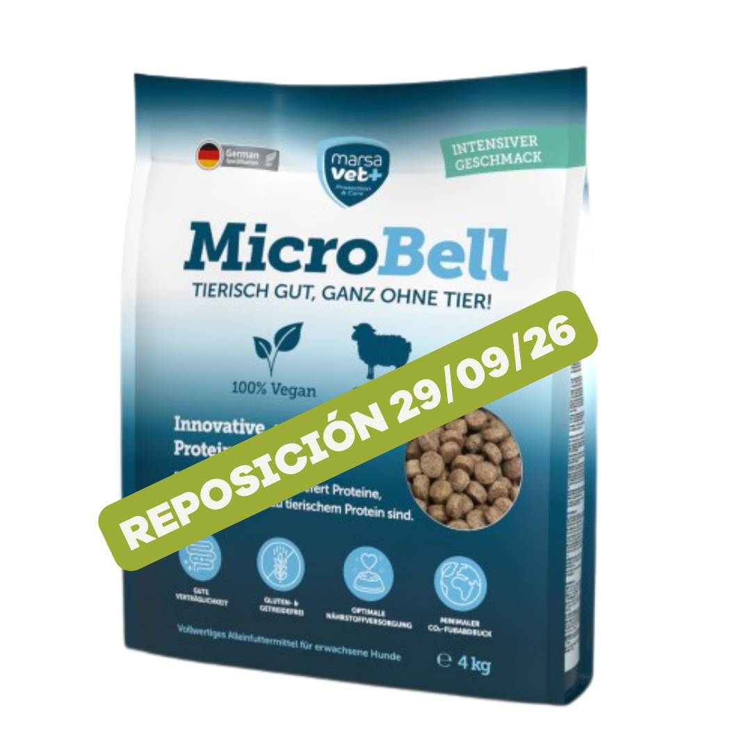Pienso MicroBell con proteína microbiana para perro