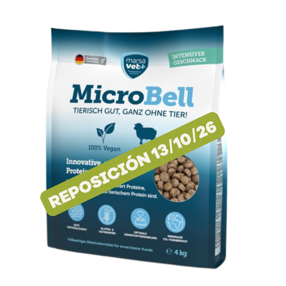 Pienso MicroBell con proteína microbiana para perro