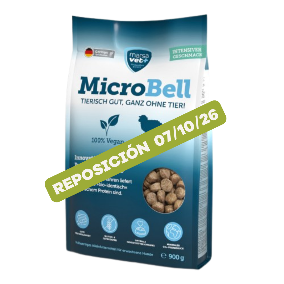 Pienso MicroBell con proteína microbiana para perro