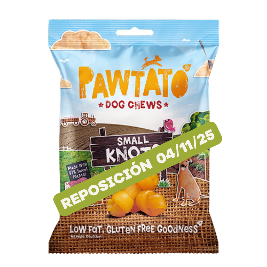 Nudos Pawtato pequeños 150g