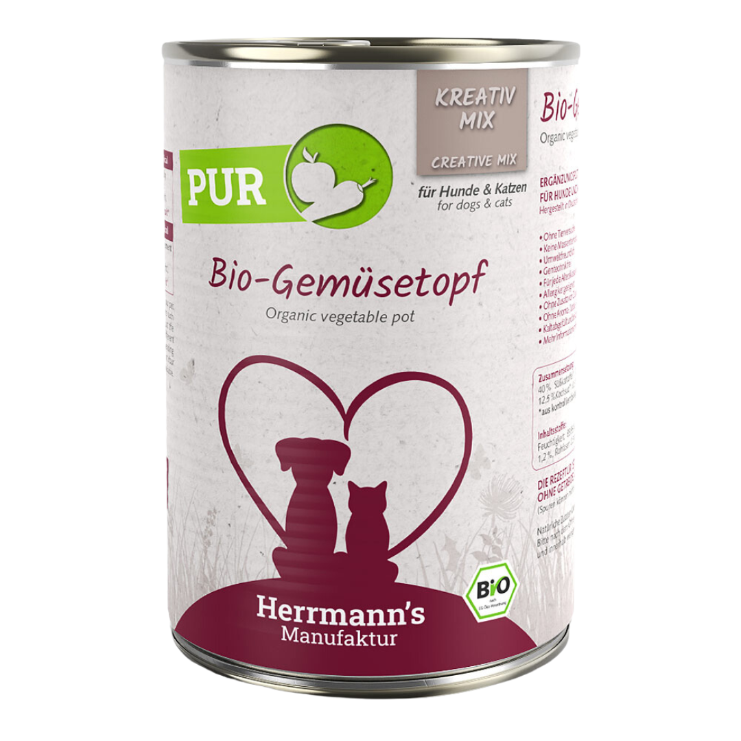 Herrmann&#39;s Manufaktur olla verduras perro gato