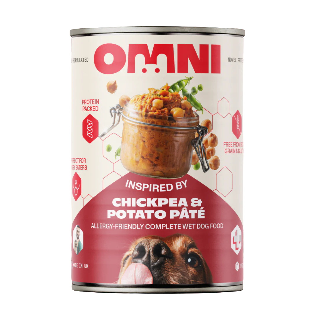 Paté de garbanzo y patata Omni, 395g