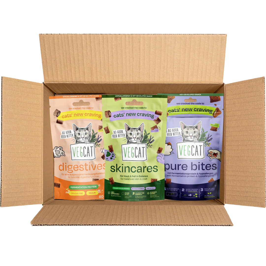 Pack Snacks Vegcat para gato
