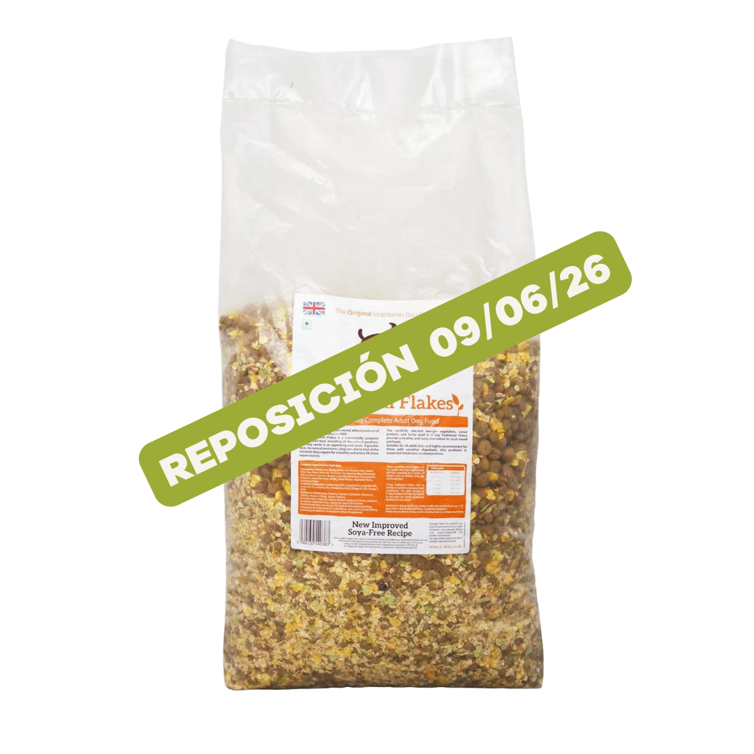 Traditional Flakes V-Dog, comida para perro, 15kg