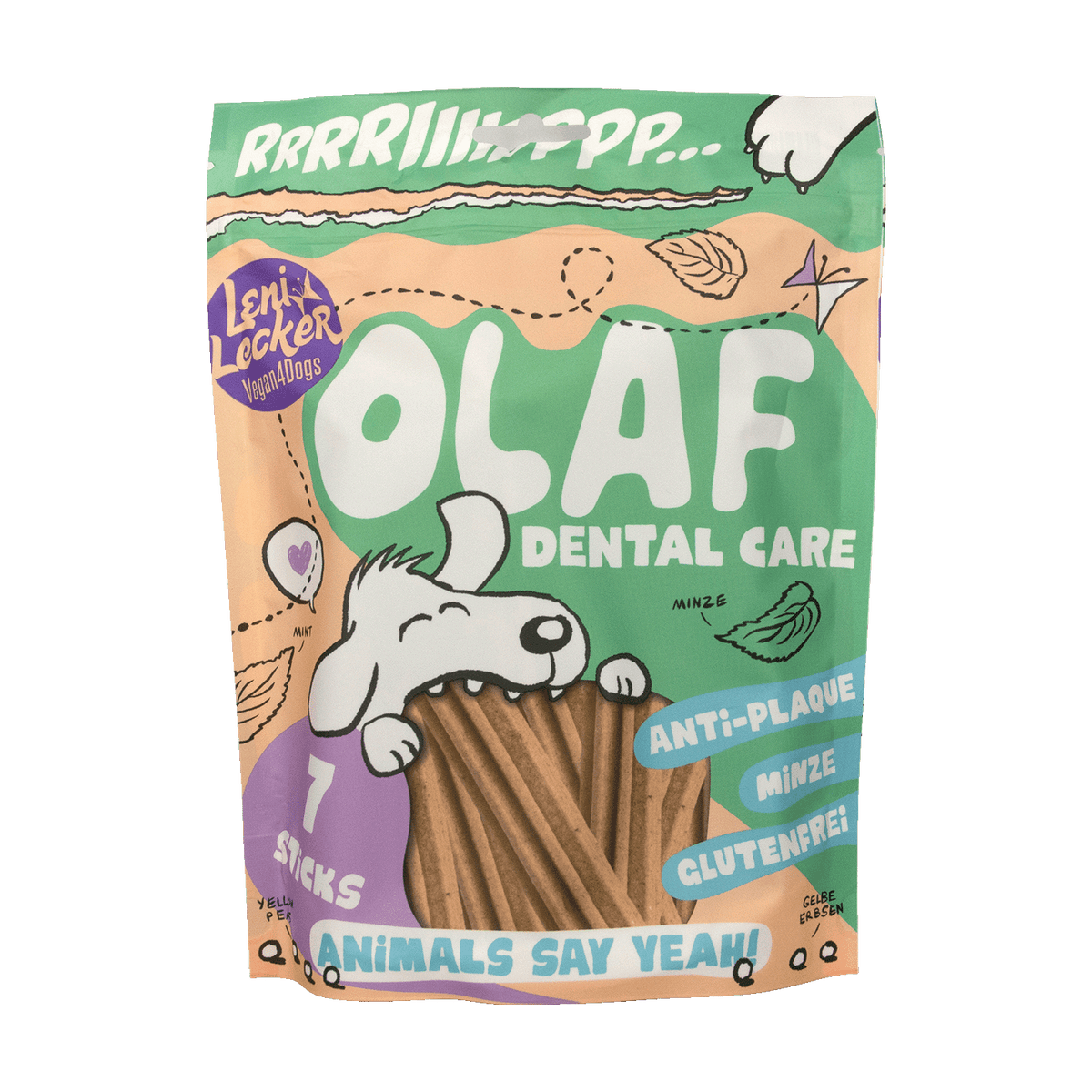 Olaf snack perro vegetal