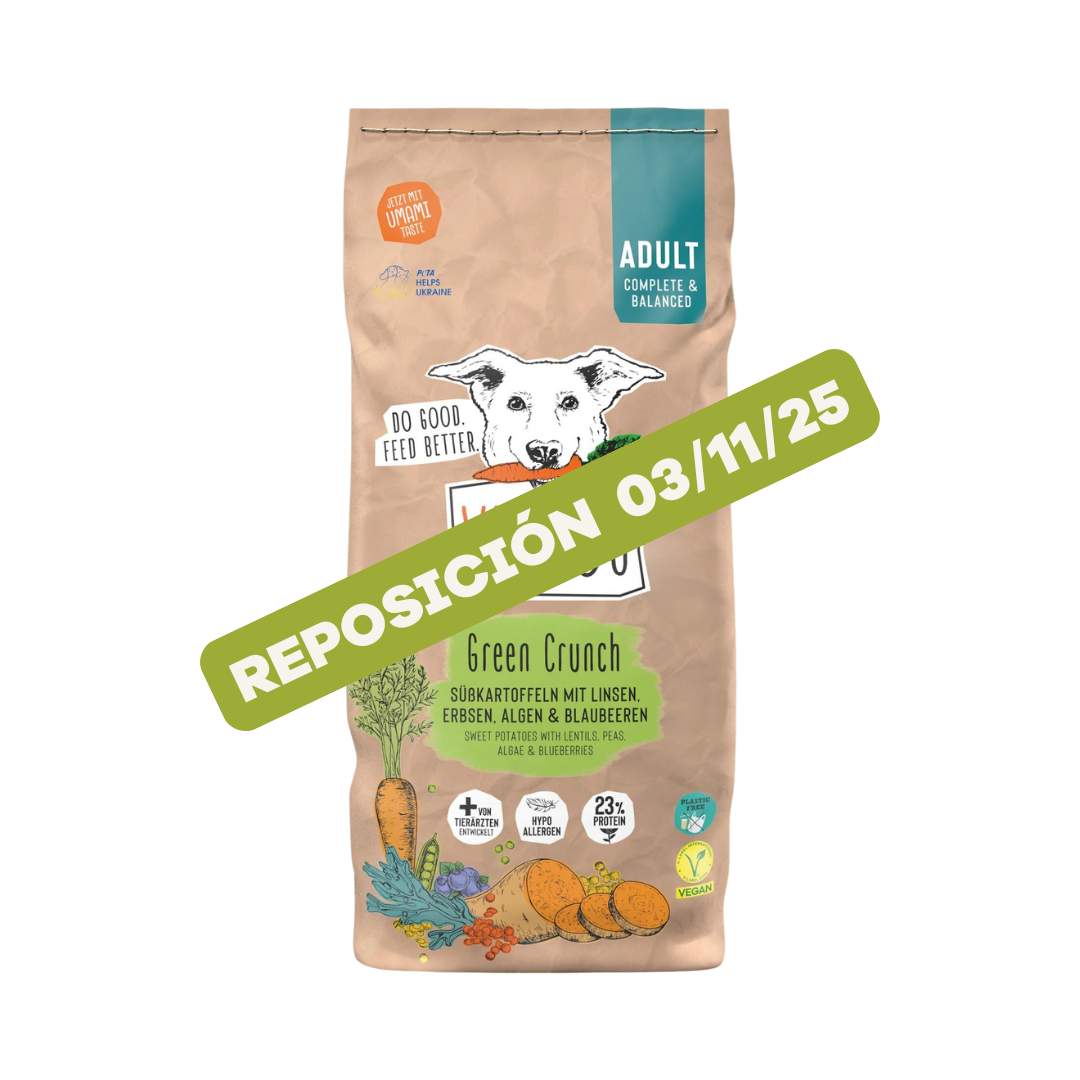 Green Crunch Vegdog pienso completo para perros
