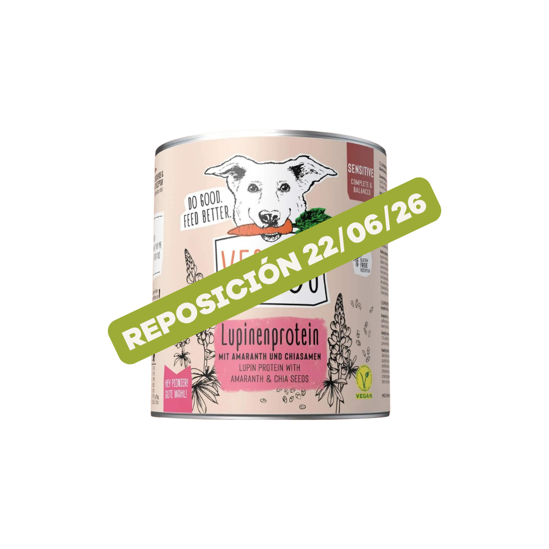 Comida húmeda completa para perros con sensibilidades
