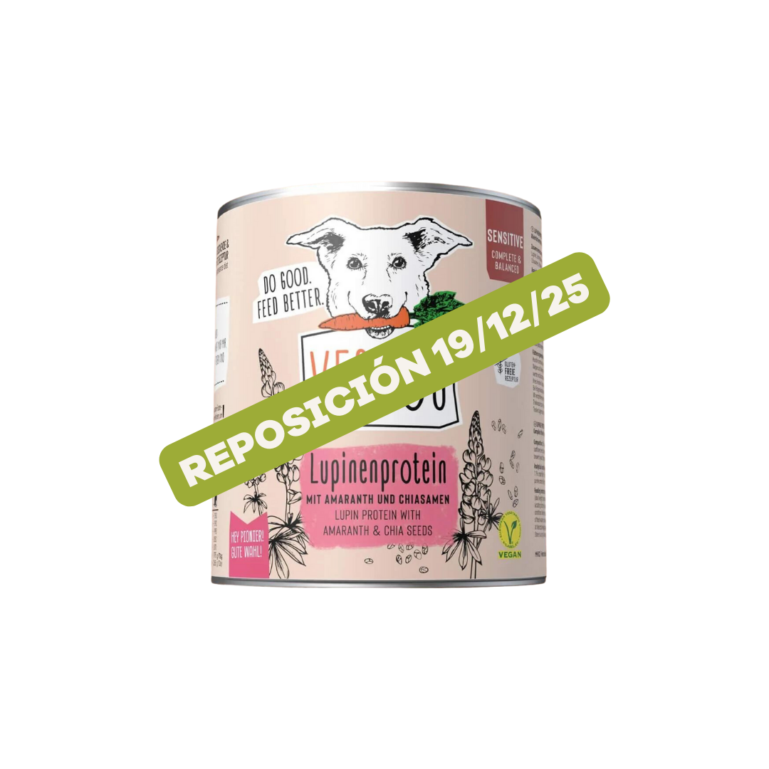 Comida húmeda completa para perros con sensibilidades