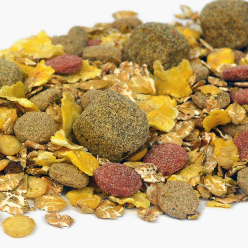 V-dog Traditional Flakes pienso vegetal perro detalle