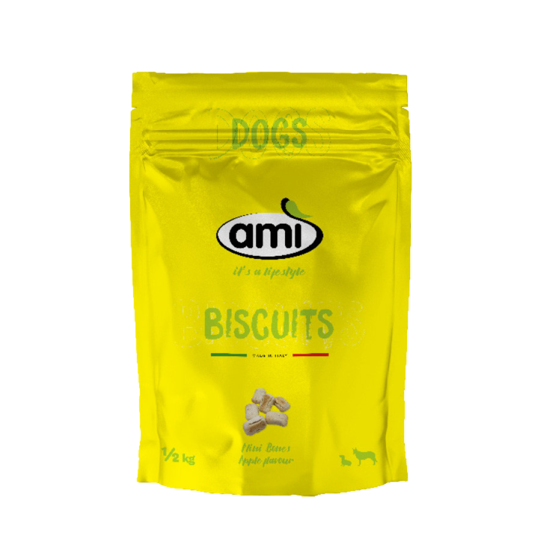 Ami Dog, galletitas para perro, manzana 500g