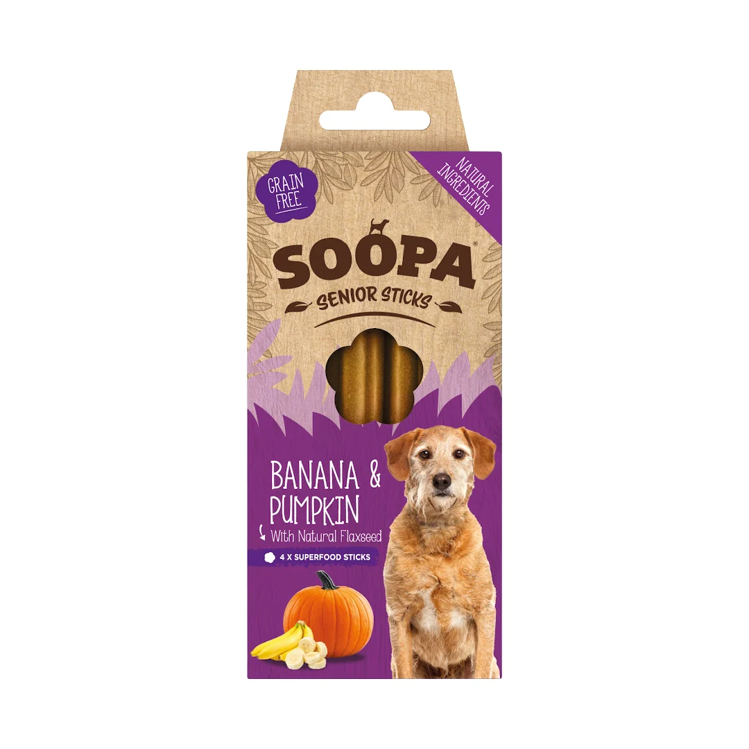 Soopa snacks palitos dentales senior perro