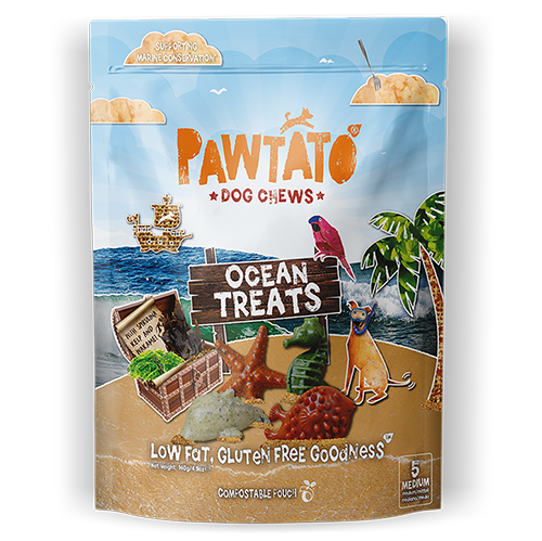 Pawtato snacks galletas marinas perro