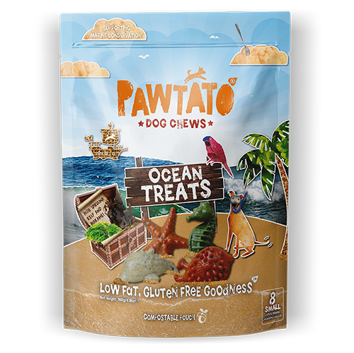 Pawtato snacks galletas marinas perro