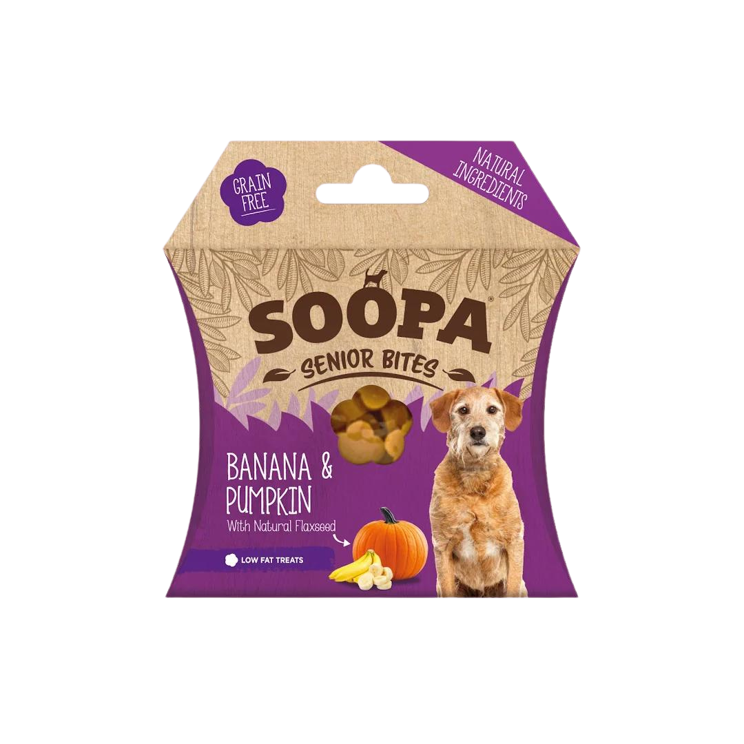 Soopa snacks bocados senior perro