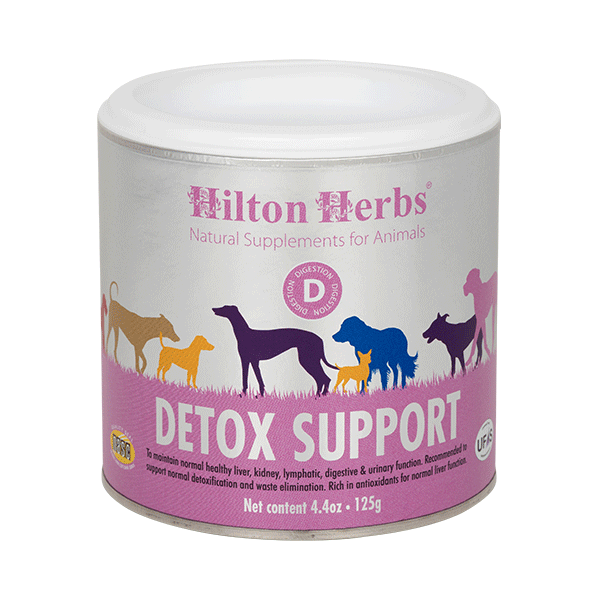 Hilton Herbs Detox Support suplemento hígado riñón perro