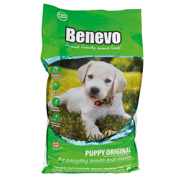 Benevo pienso vegetal cachorro perro