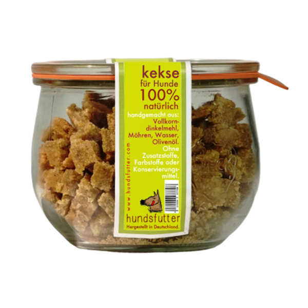 Hundsfutter snacks blando tarro zanahoria perro