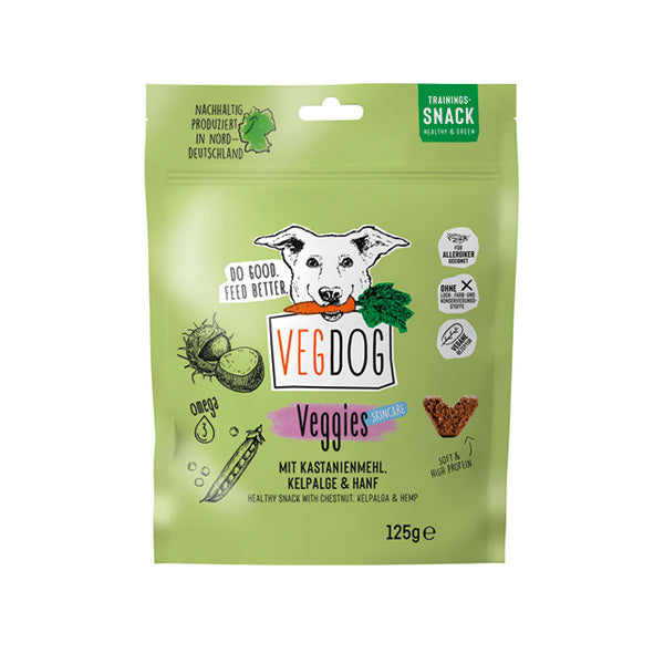 Vegdog snacks piel perro
